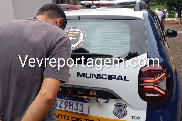 Homem com mandado de prisão é preso pela Guarda Municipal