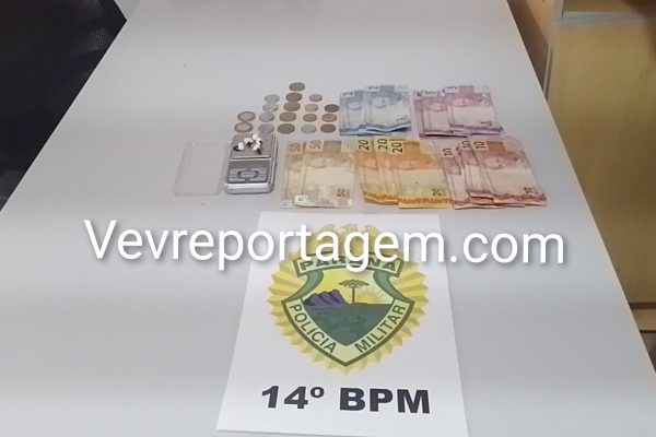 Indivíduo é preso por tráfico de drogas na comunidade conhecida como “Favela da Sadia”, em Foz do Iguaçu