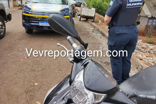 Guarda Municipal recupera motocicleta furtada no Jardim Jupira