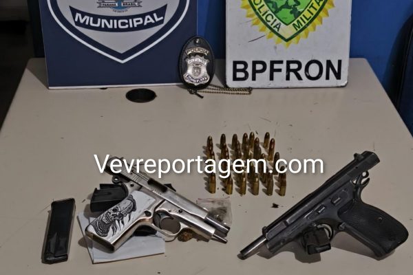 Foragido da Justiça é preso com armas de fogo em operação conjunta em Foz do Iguaçu