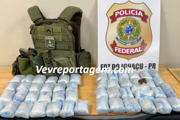 PF e Exército prendem duas passageiras com haxixe em ônibus interestadual