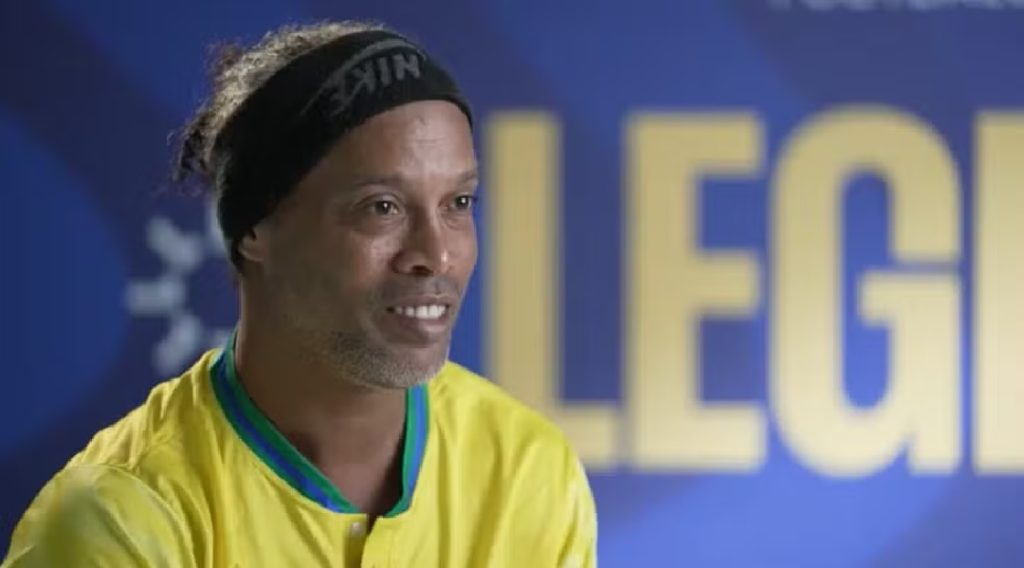 Ronaldinho vê Brasil forte e torce por Neymar na Copa do Mundo: “Pode ajudar muito”