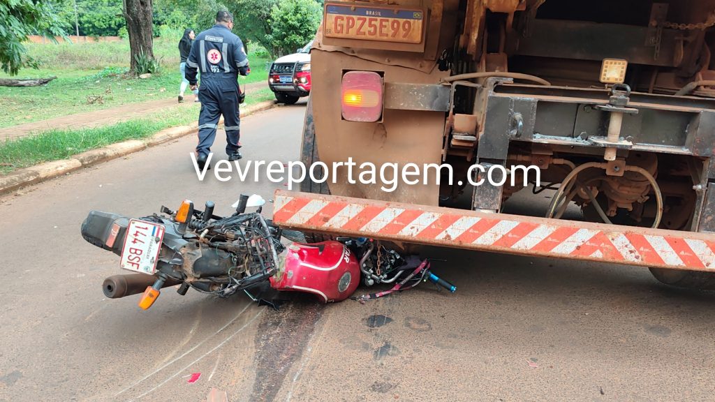 Grave acidente de trânsito é registrado no Jardim Duarte