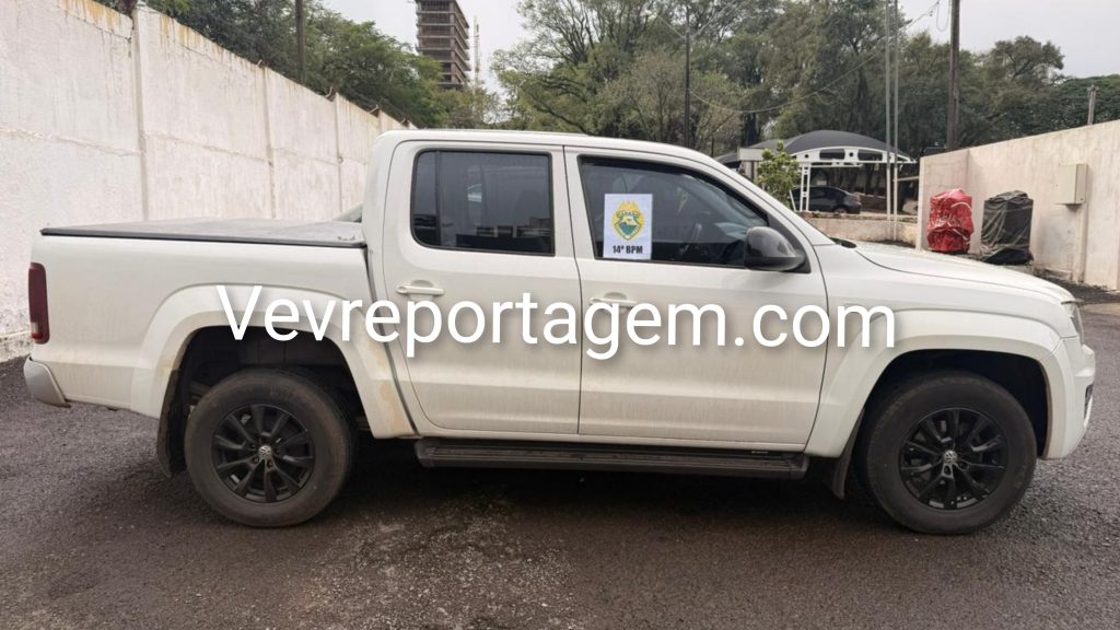 ROCAM prende suspeito por receptação e recupera caminhonete furtada no bairro Jardim São Paulo