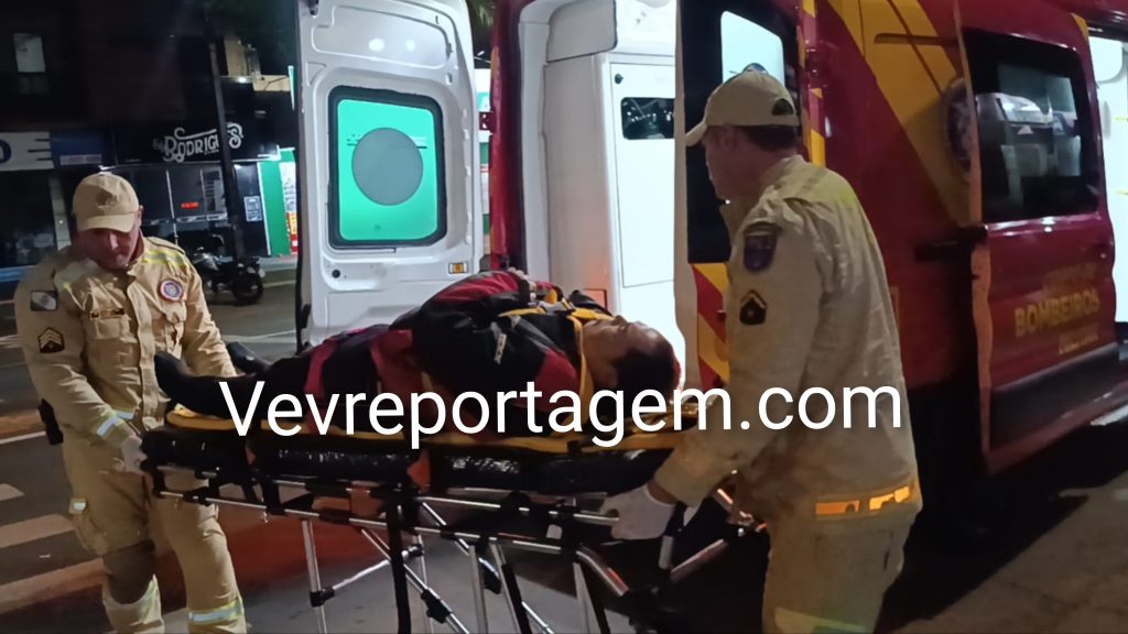 Motociclista fica ferido em acidente no bairro Porto Meira