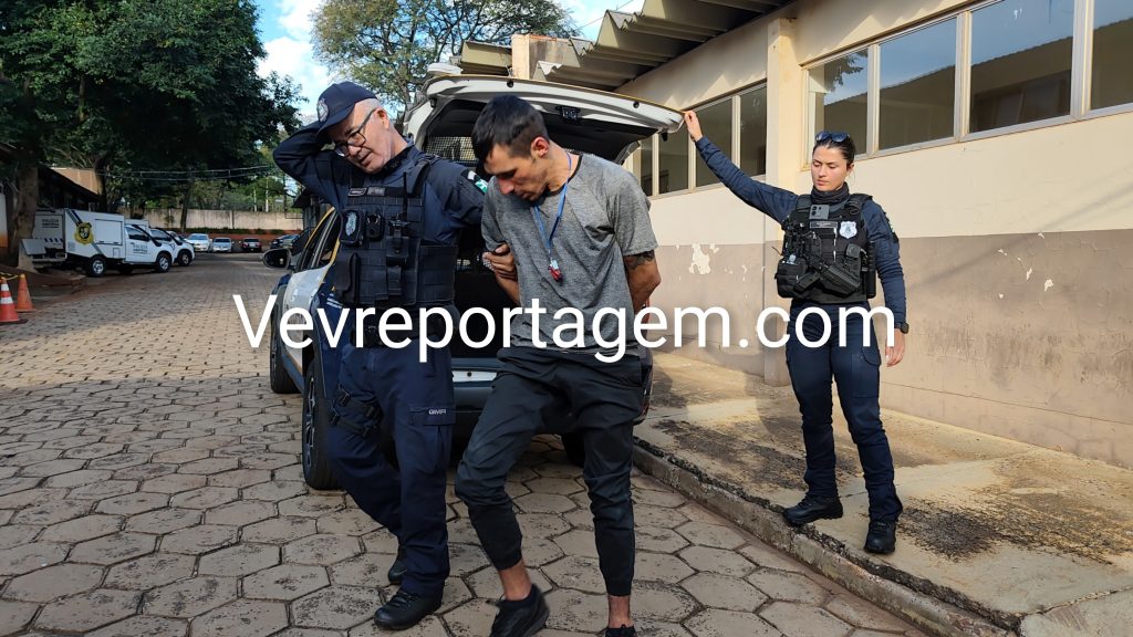 Indivíduo é preso por furto qualificado com objetos furtados e bicicleta de origem suspeita em Foz do Iguaçu