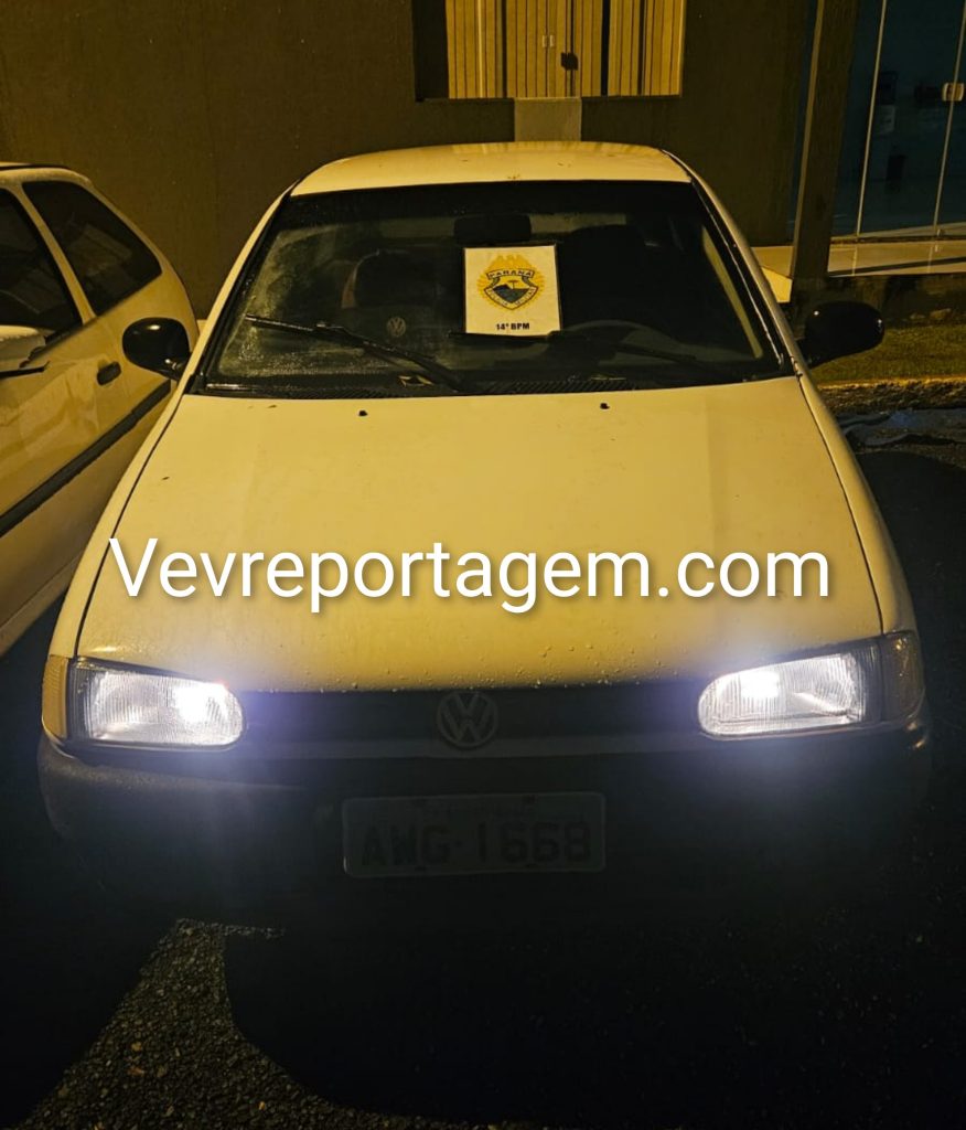 Veículo furtado em estacionamento de atacadista é recuperado pelo CHOQUE