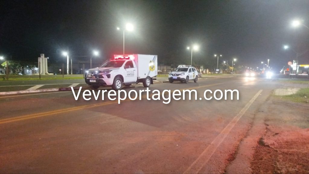 Pedestre morre após ser atropelado na BR-277, em Santa Terezinha de Itaipu