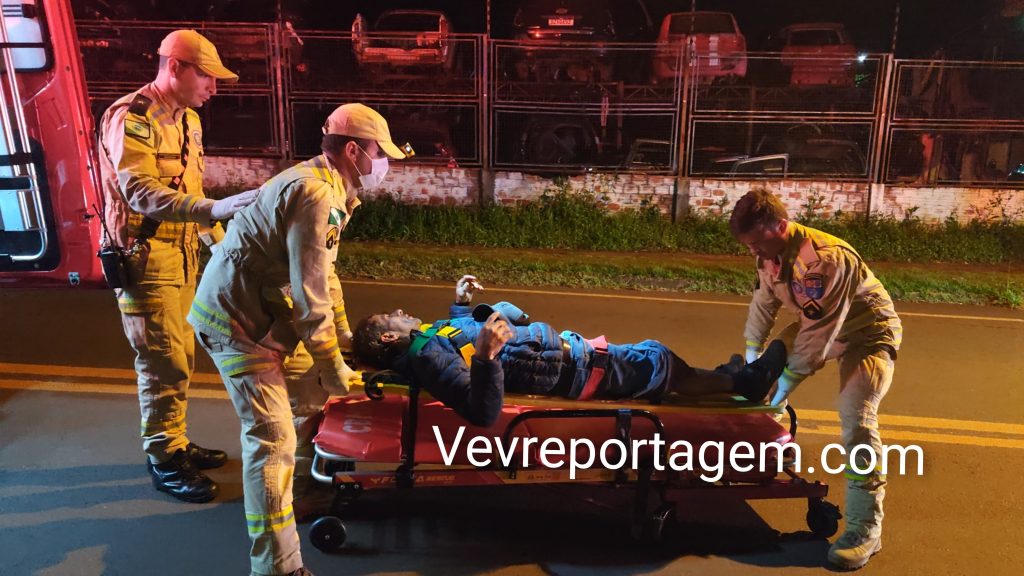 Homem é atropelado por um automóvel no Portal da Foz