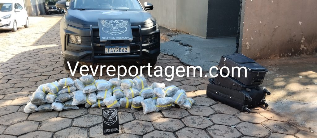 Jovem é preso pelo GTA com quase 20 quilos de maconha na Rodoviária de Foz do Iguaçu