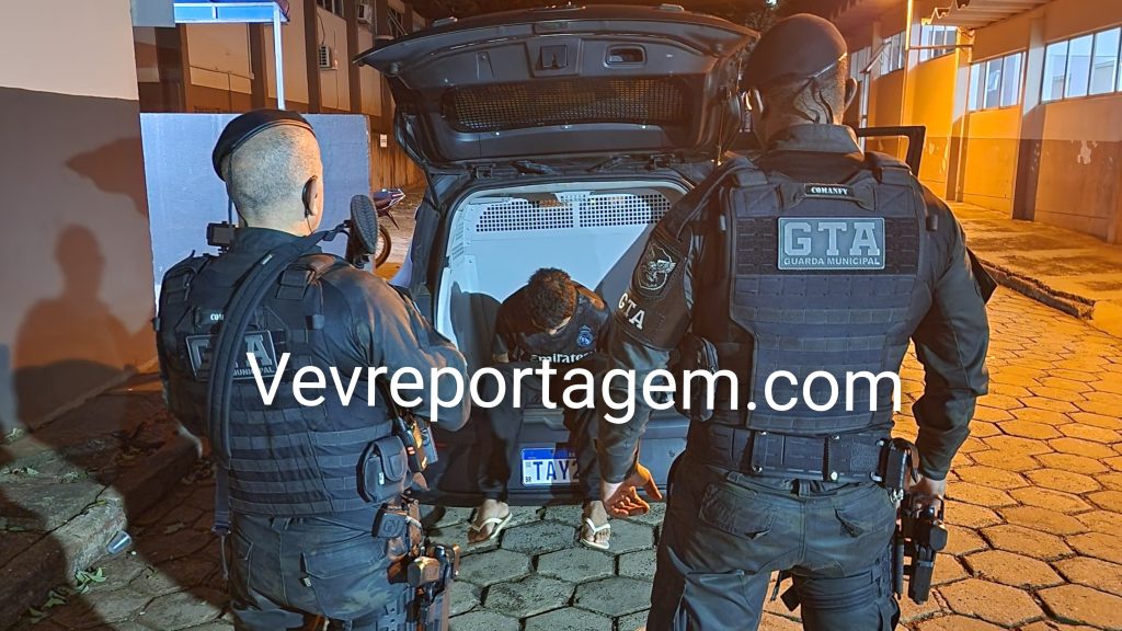 GTA da Guarda Municipal prende indivíduo por tráfico de drogas no Jardim Jupira