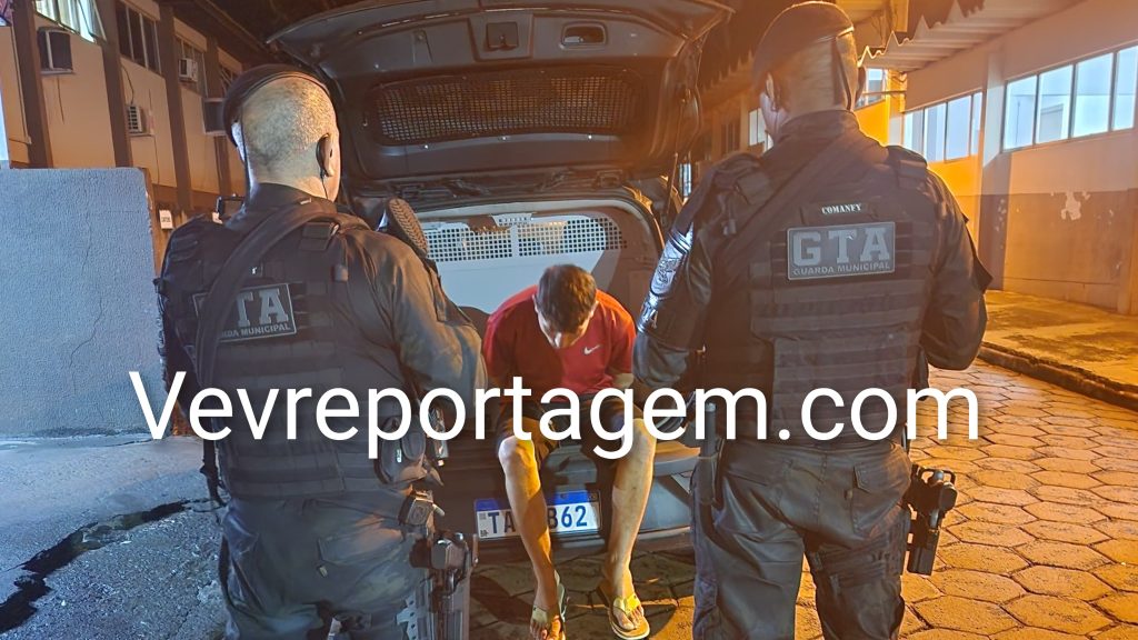 Indivíduo é preso pelo GTA da Guarda Municipal por tráfico de drogas no Parque Imperatriz
