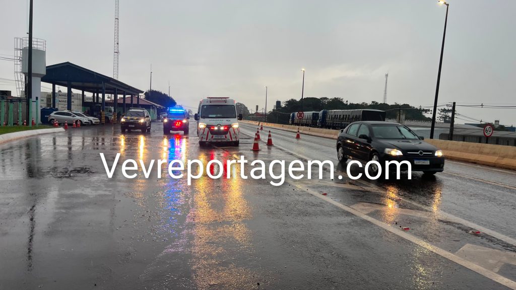 Motorista de carreta morre após ser atropelado na BR-277