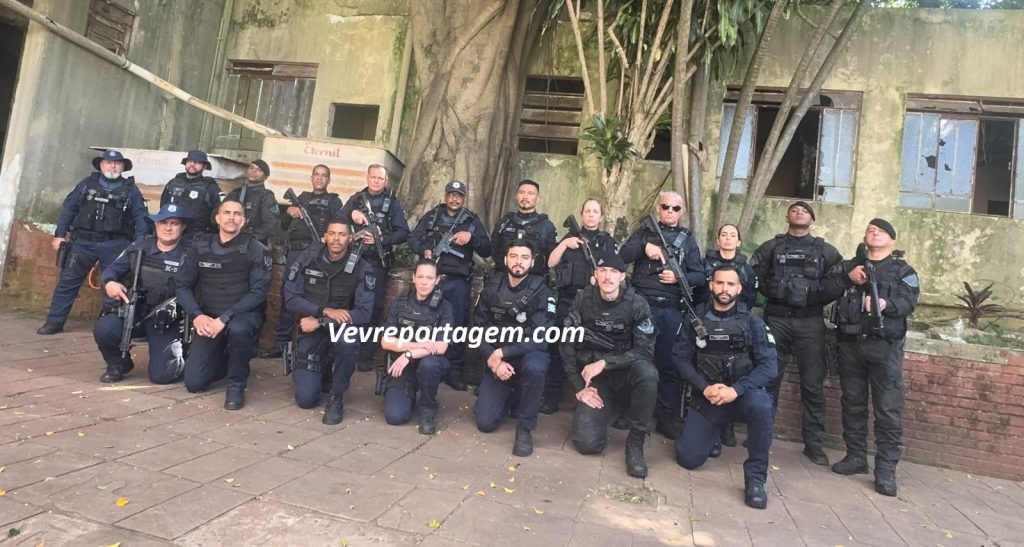 Equipes de segurança especializada da Guarda Municipal participam de treinamento